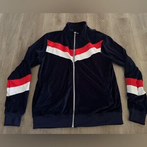 Vintage Y2K M.Society Mad City Zip Up Men’s size Xl